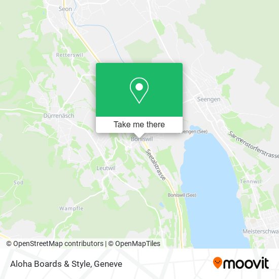 Aloha Boards & Style map