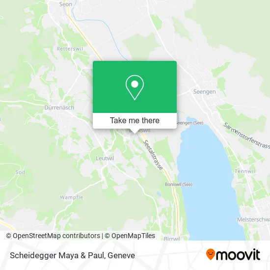 Scheidegger Maya & Paul map