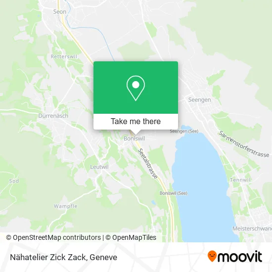 Nähatelier Zick Zack map