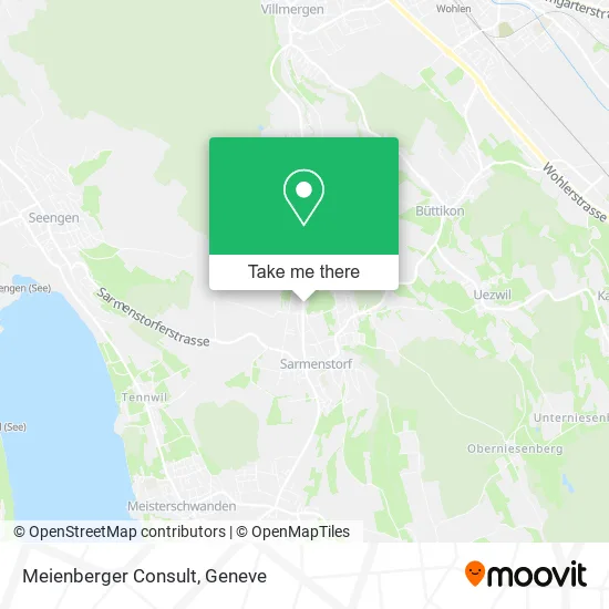 Meienberger Consult map