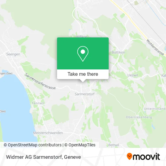 Widmer AG Sarmenstorf map