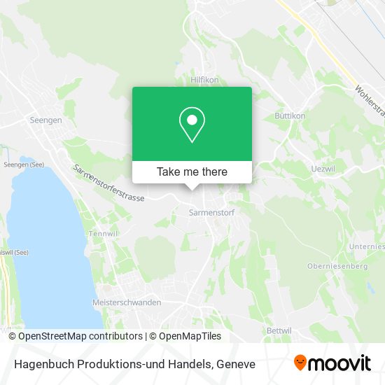 Hagenbuch Produktions-und Handels map