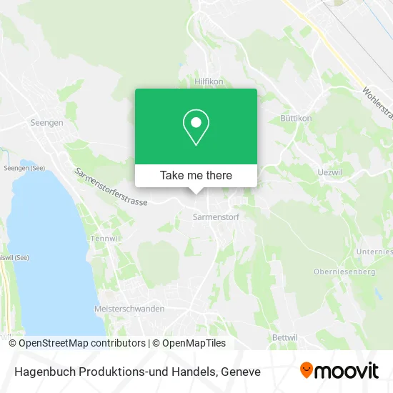Hagenbuch Produktions-und Handels map