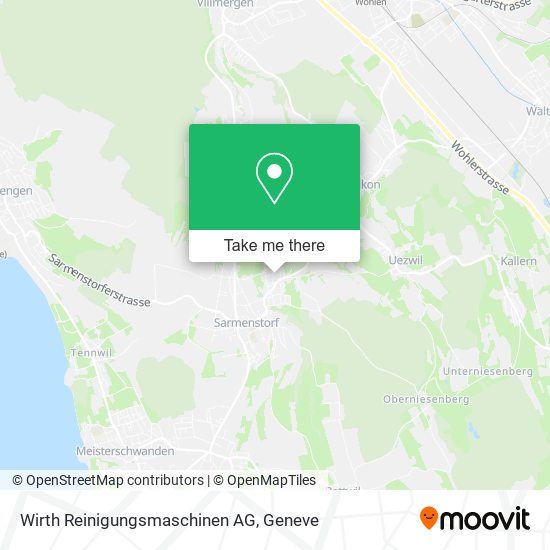 Wirth Reinigungsmaschinen AG map