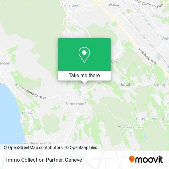 Immo Collection Partner map
