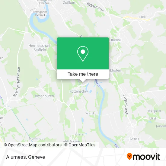 Alumess map