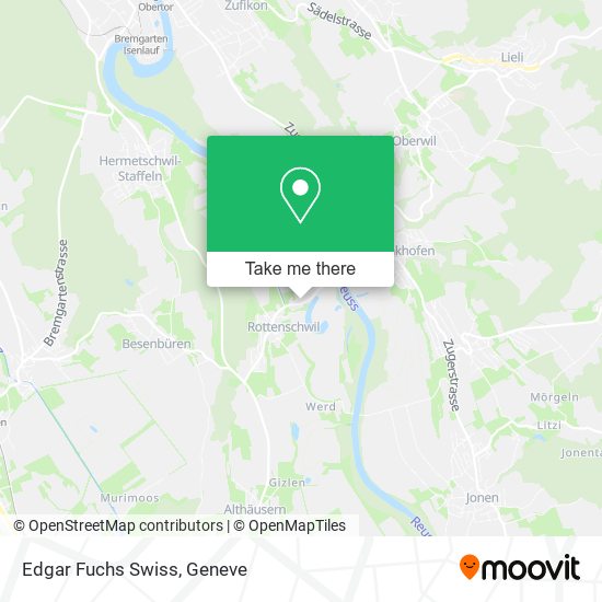 Edgar Fuchs Swiss map