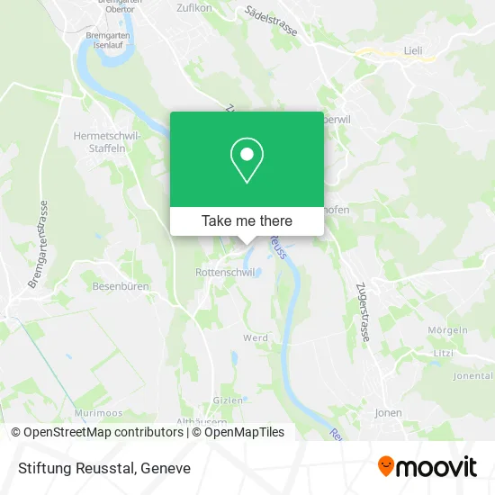 Stiftung Reusstal map