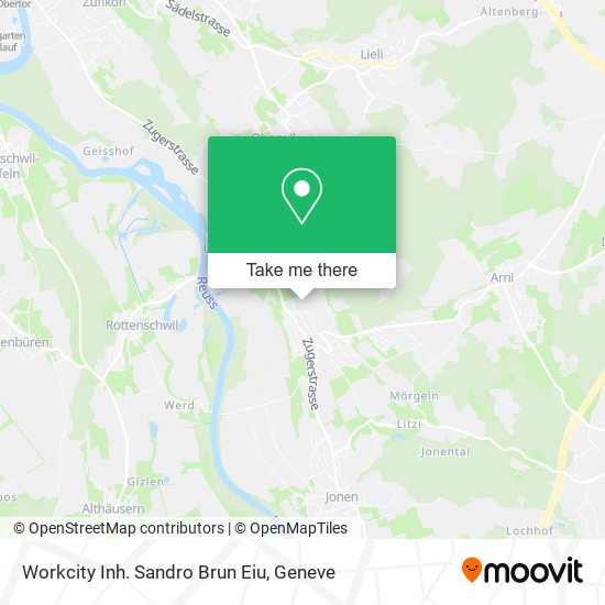 Workcity Inh. Sandro Brun Eiu map
