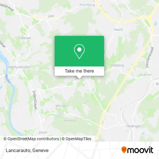 Lancarauto map