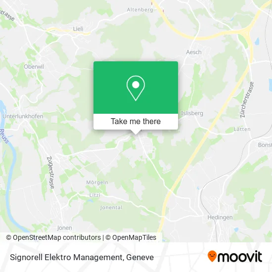 Signorell Elektro Management plan