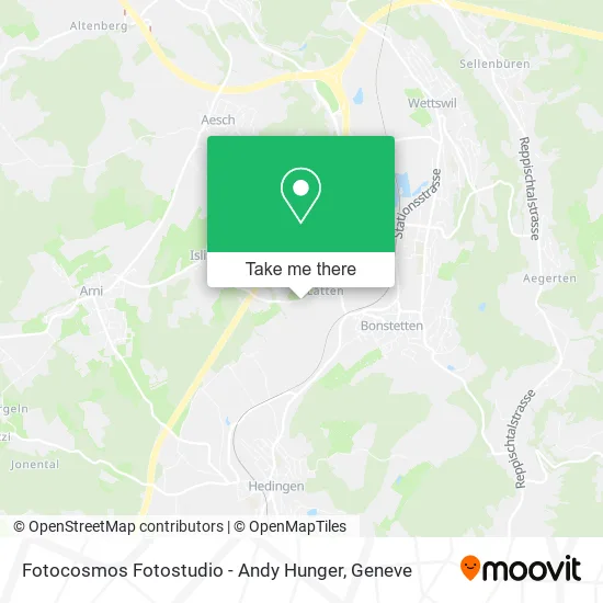 Fotocosmos Fotostudio - Andy Hunger map