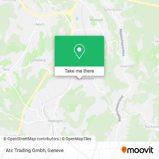 Atc Trading Gmbh map
