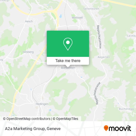 A2a Marketing Group map