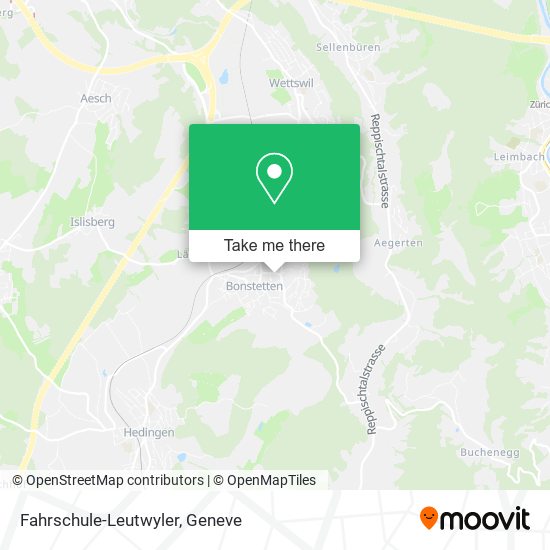 Fahrschule-Leutwyler map