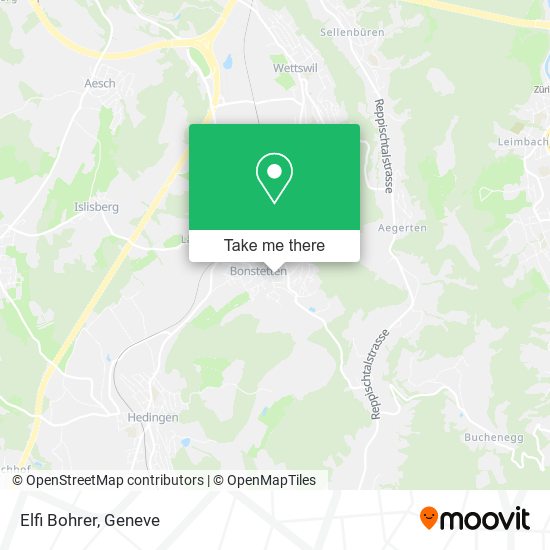 Elfi Bohrer map