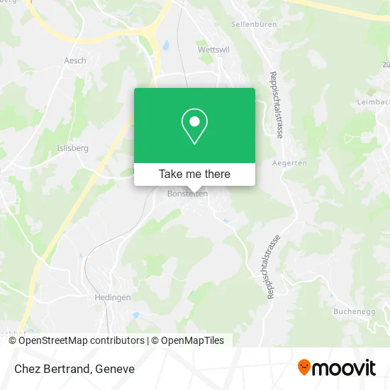 Chez Bertrand map