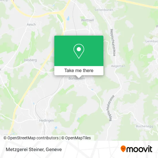 Metzgerei Steiner map