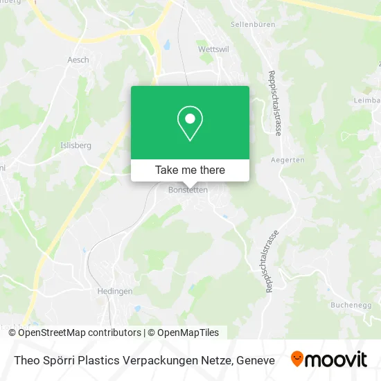 Theo Spörri Plastics Verpackungen Netze map