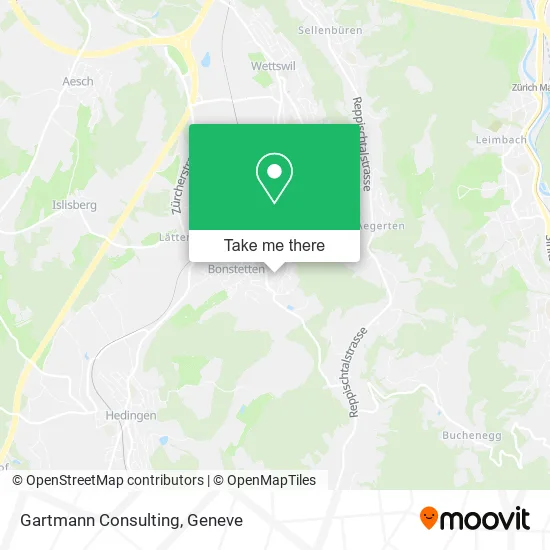 Gartmann Consulting map