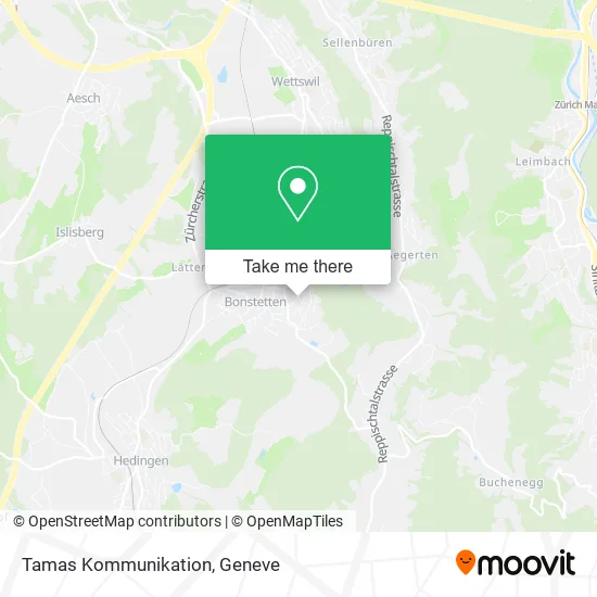 Tamas Kommunikation map