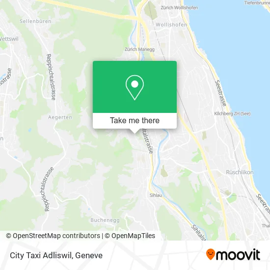City Taxi Adliswil map