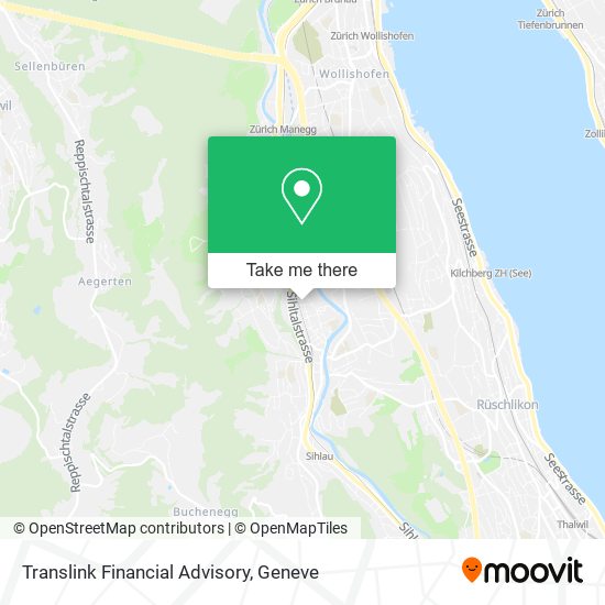 Translink Financial Advisory map