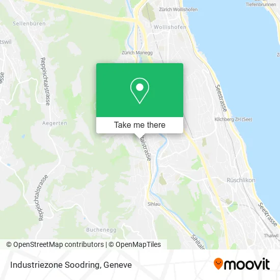 Industriezone Soodring map