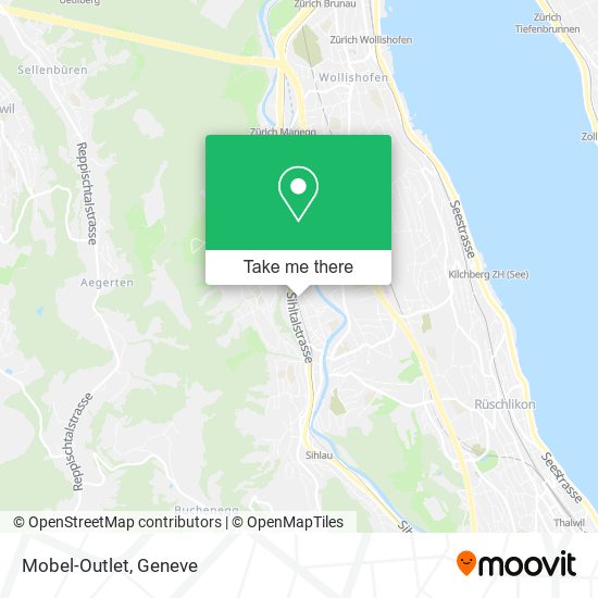Mobel-Outlet map