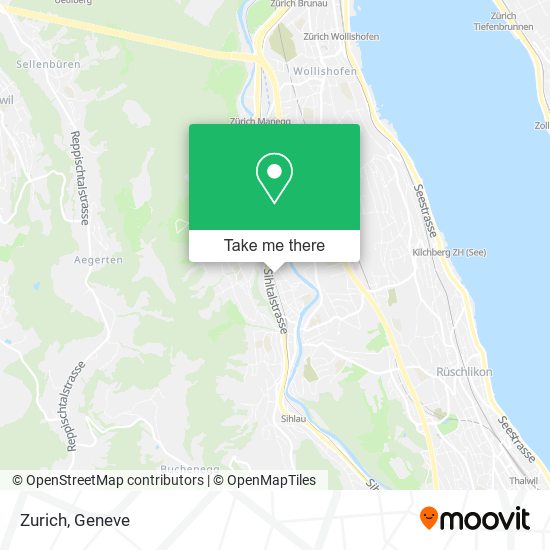 Zurich map