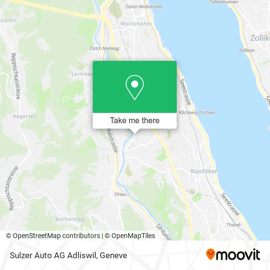 Sulzer Auto AG Adliswil map
