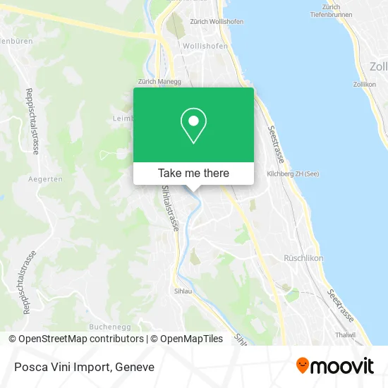 Posca Vini Import map