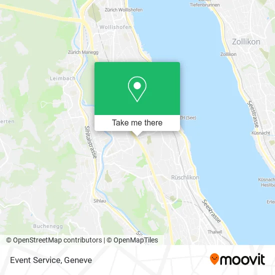 Event Service map