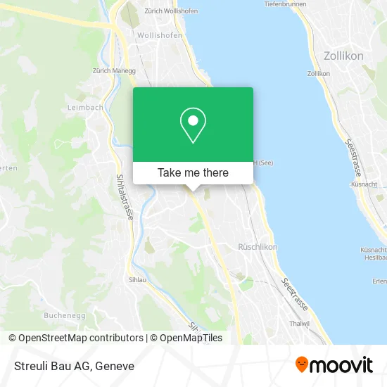 Streuli Bau AG map