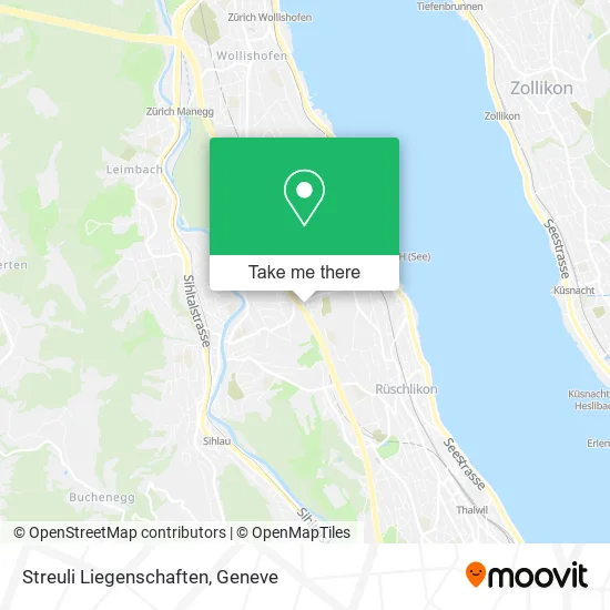 Streuli Liegenschaften map