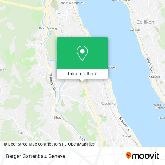 Berger Gartenbau map