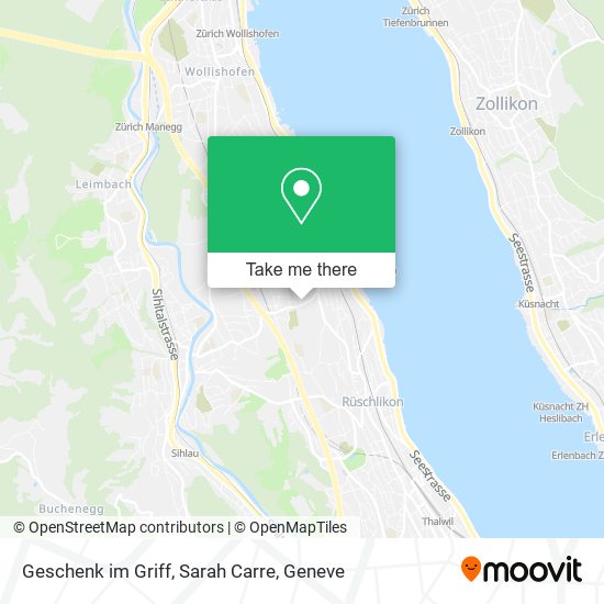 Geschenk im Griff, Sarah Carre map