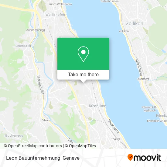 Leon Bauunternehmung map