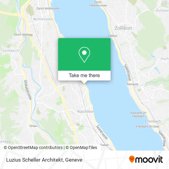 Luzius Scheller Architekt map