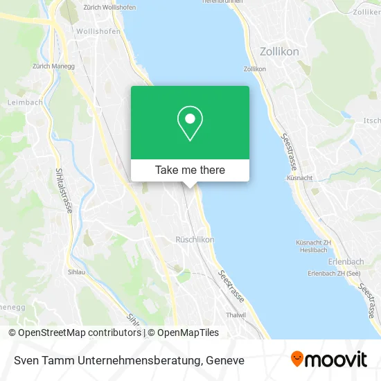 Sven Tamm Unternehmensberatung map