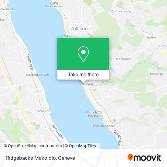 Ridgebacks Makololo map