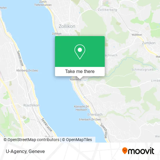 U-Agency map