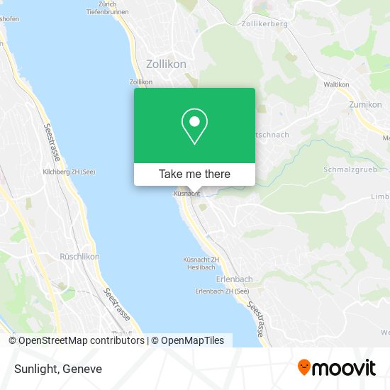 Sunlight map