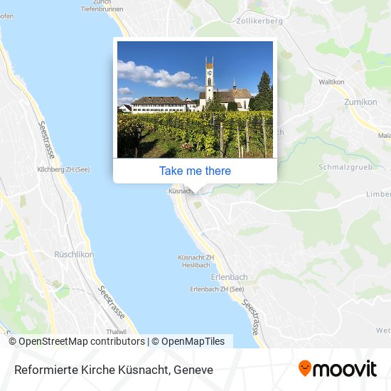 Reformierte Kirche Küsnacht map