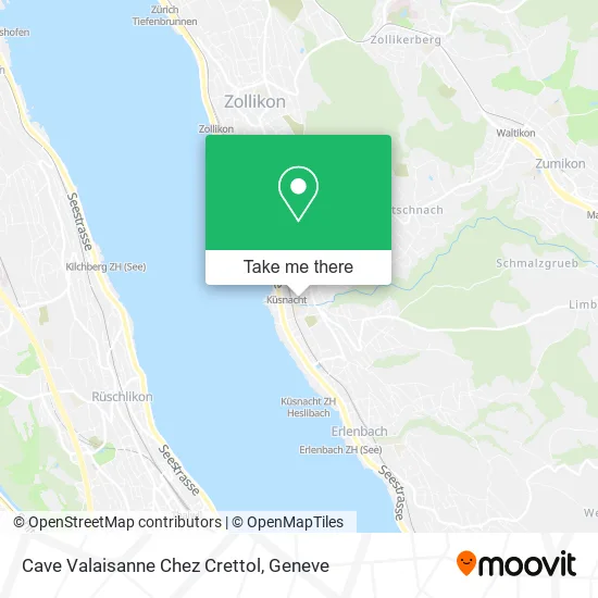 Cave Valaisanne Chez Crettol map