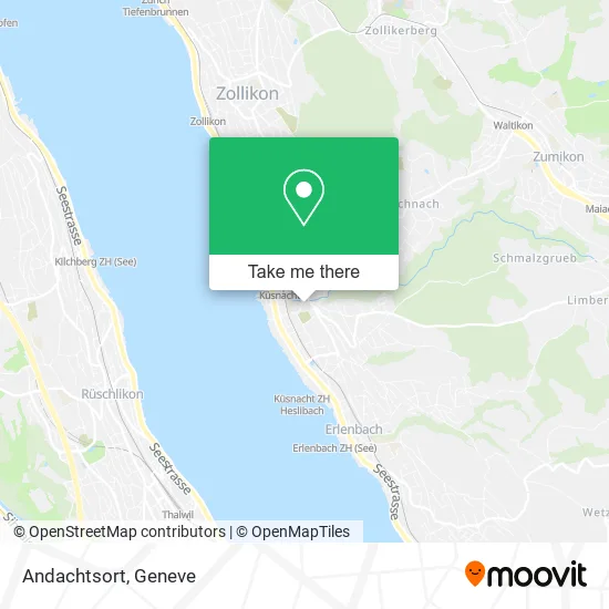 Andachtsort map