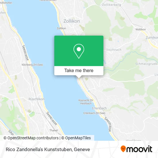 Rico Zandonella's Kunststuben map