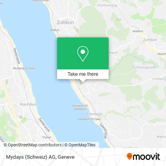 Mydays (Schweiz) AG map