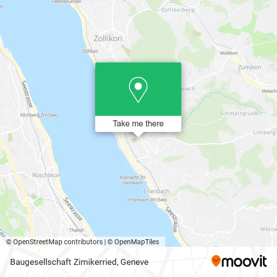Baugesellschaft Zimikerried map