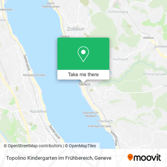 Topolino Kindergarten im Frühbereich map